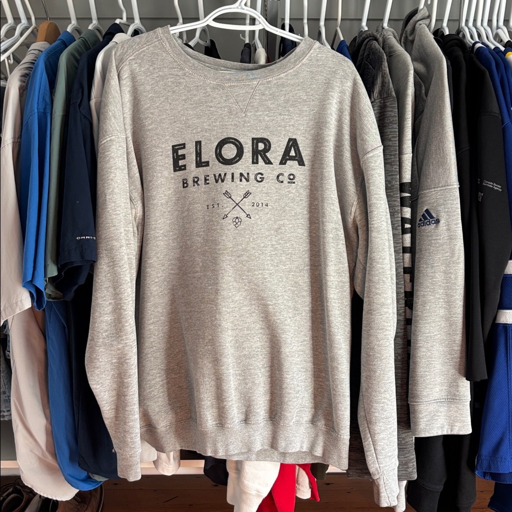 Elora Brewing Co Gray Sweatshirt